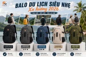 xu hướng Balo du lịch siêu nhẹ